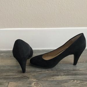 Suede Heels